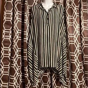 Cato Striped Button Up
